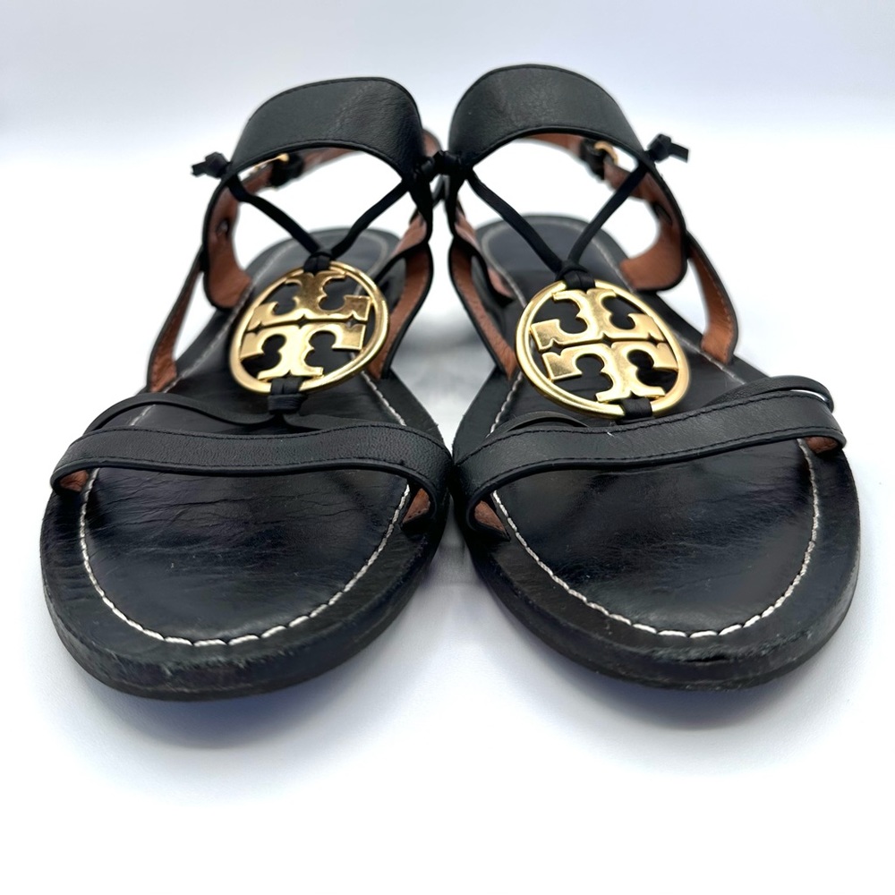 Tory Burch Miller 5MM Sandal in Black Size 9M